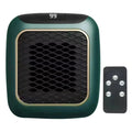 800W Mini Heater for Home Small Bathroom Heating Fans Wall Mounted PTC Ceramic Electric Heater with Remote Control Household